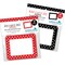 Barker Creek Dots Name Tags/Self-Adhesive Labels Set, 2 designs each of 45, 90/Set, PK90 1527 - alternate 2